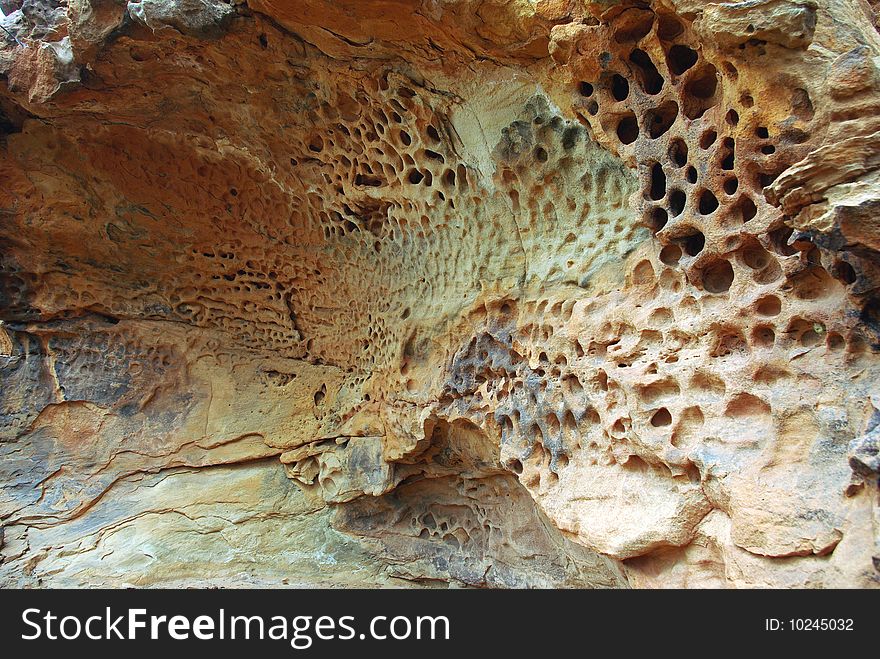 Erosion In Desert