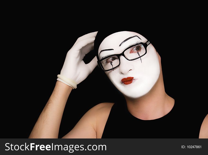 Portret Of The Mime