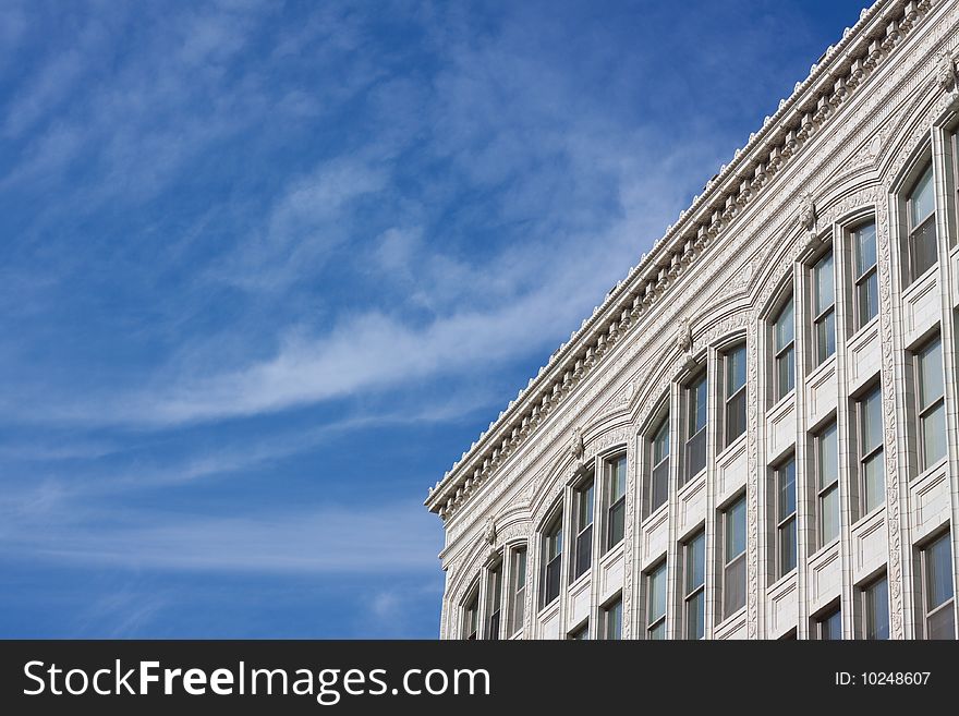 Close up of Office building detail