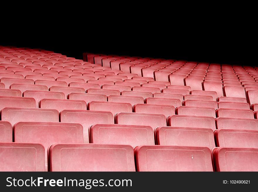 Audience, Auditorium, Bleachers, Chairs