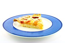 Slice Of Apple And Strawberry Pie Stock Photography Slice Of Apple And Strawberry Pie Stock Photography