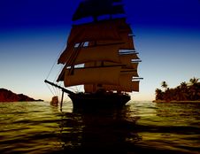 The Ancient Ship Stock Photography The Ancient Ship Stock Photography