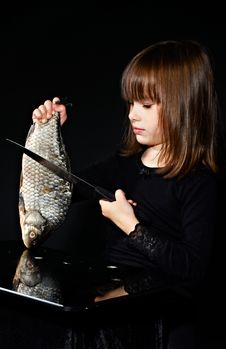 Preparation Fish Stock Photo Preparation Fish Stock Photo