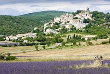 Simiane-la-Rotonde Stock Photography Simiane-la-Rotonde Stock Photography