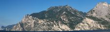 Panorama Of Lake Garda, Italy Stock Images Panorama Of Lake Garda, Italy Stock Images