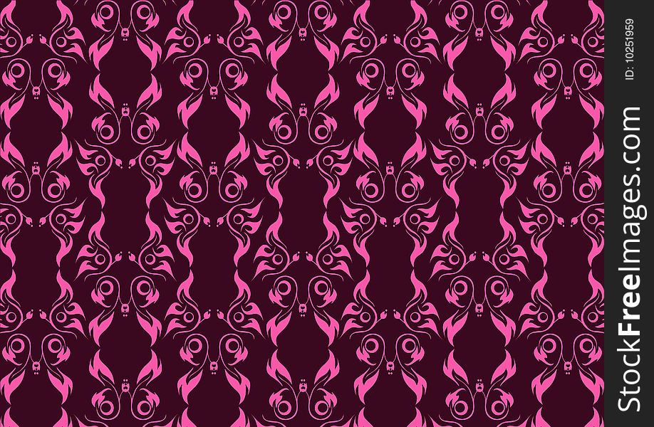 Vector illustraition of retro abstract Swirl Pattern background. Vector illustraition of retro abstract Swirl Pattern background
