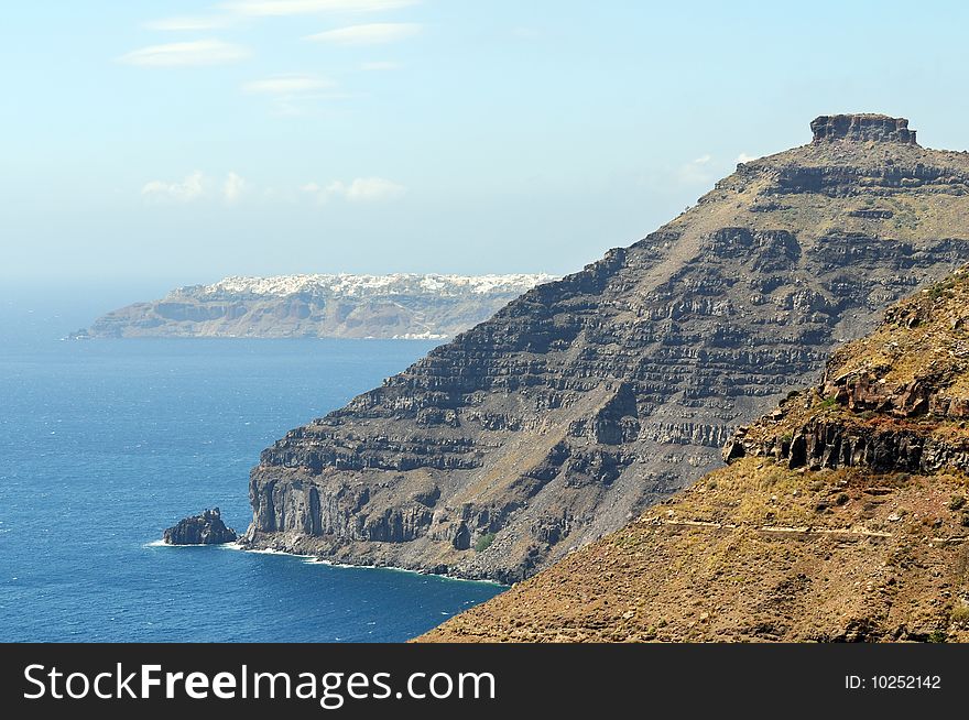 Cliff And Sea