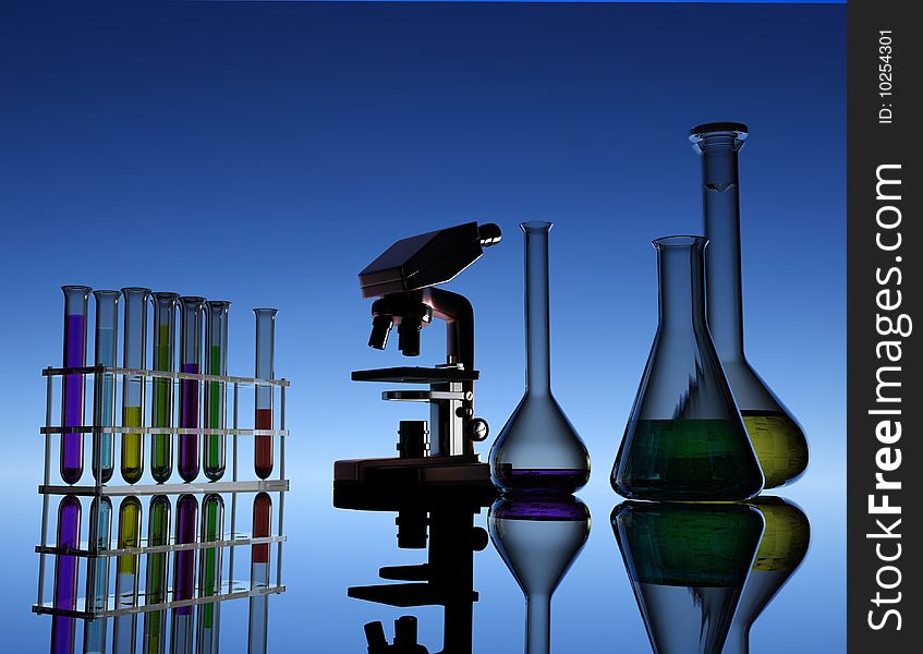 Chemical devices on a mirror surface