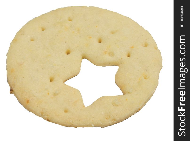 A cookie or biscuit is a small treat, containing milk, flour, eggs, and sugar.