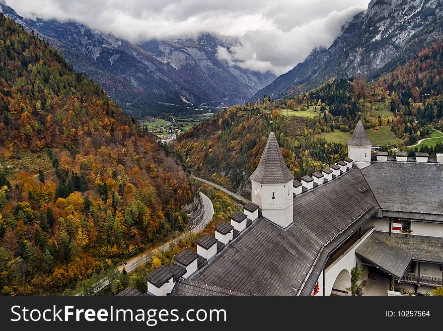 Fortress in mountains