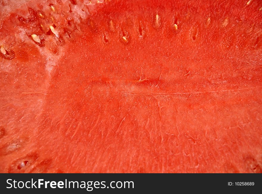 Background of cut water melon.
