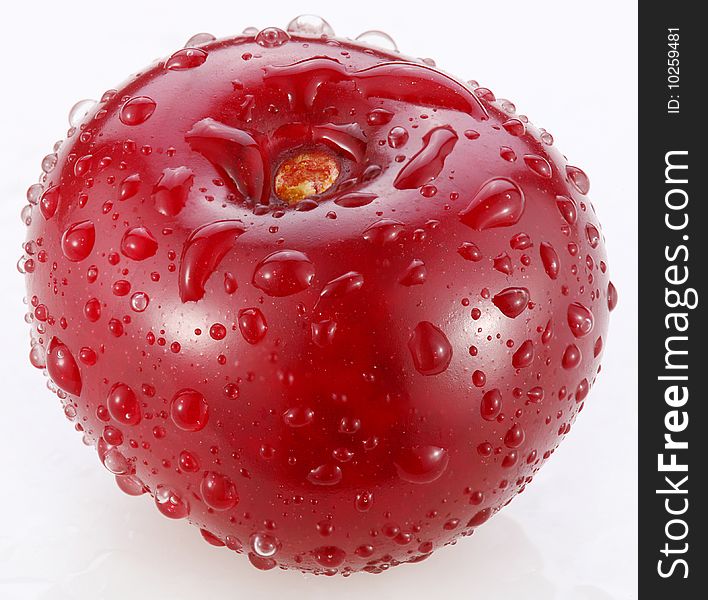 Cherry, an object is on a white background