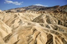 Zabriskie Point, Death Valley Stock Images