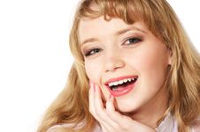 Smiling Teenage Girl Royalty Free Stock Images Smiling Teenage Girl Royalty Free Stock Images