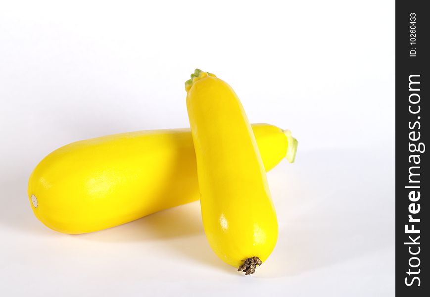 Fresh yellow marrow with drop shadow. is not isolated image