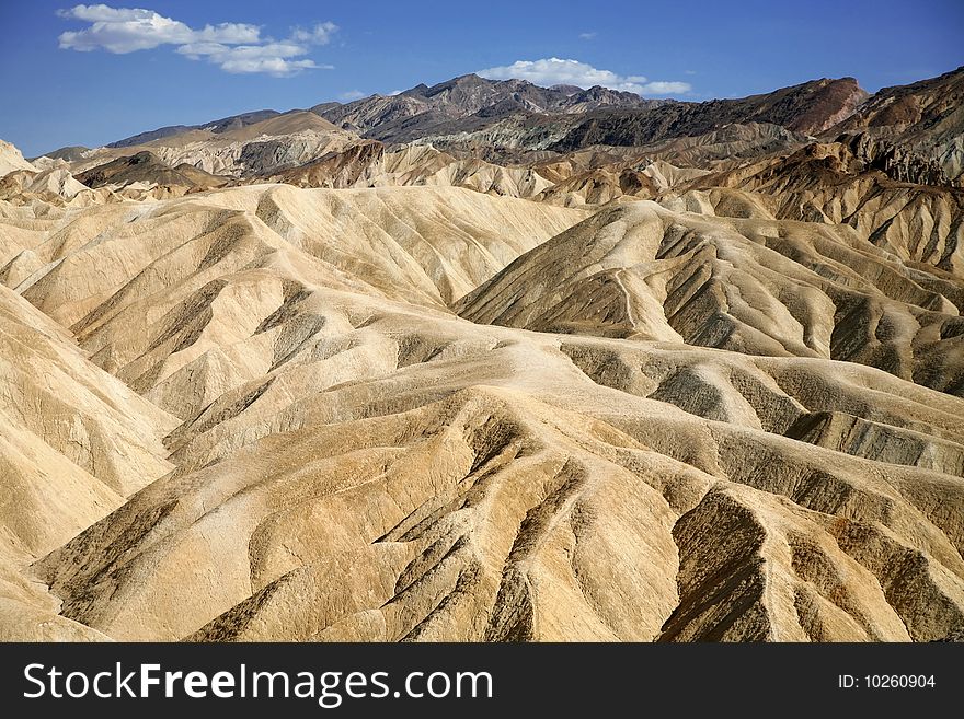 Zabriskie Point, Death Valley National Park, USA, California