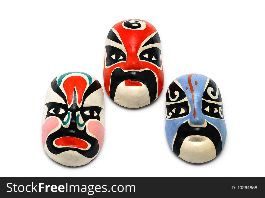 Chinese traditional culture Opera facial masks. Chinese traditional culture Opera facial masks