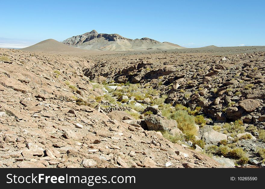 View of the Atacama Desert, Chile. View of the Atacama Desert, Chile.