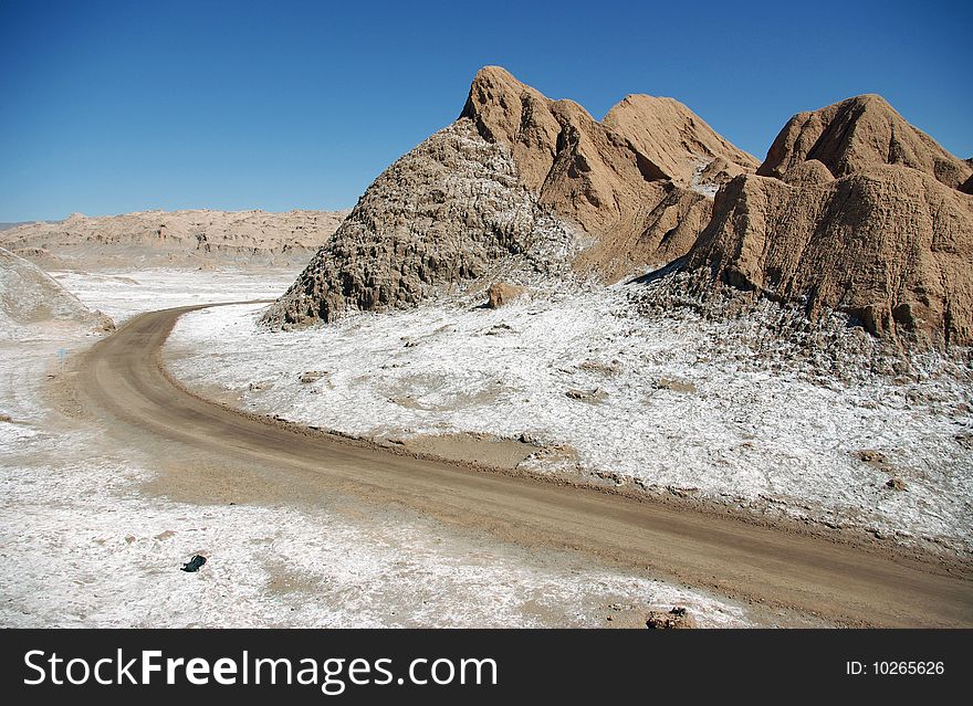 Road In The Atacama Desert