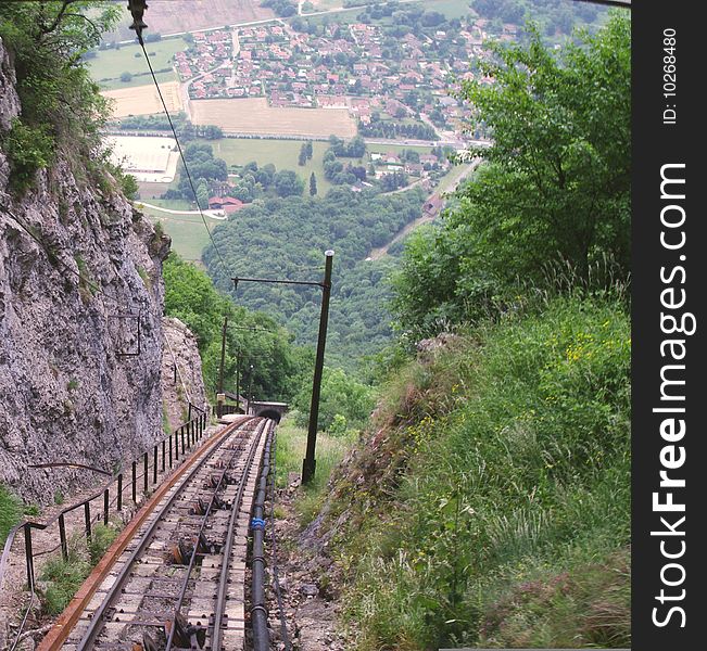 View From The St. Hilaire Funicular