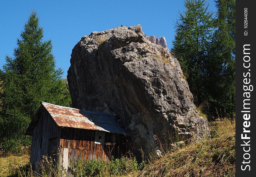Rock, Nature Reserve, Mountain, Bedrock