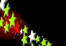 Star Background Vector Stock Photo