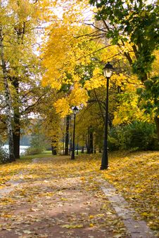 Autumn Colors In The Park Stock Photography Autumn Colors In The Park Stock Photography