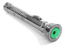 Small Metal Electric Torch Royalty Free Stock Images Small Metal Electric Torch Royalty Free Stock Images