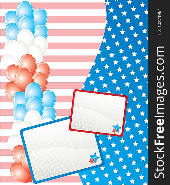 American independence day card