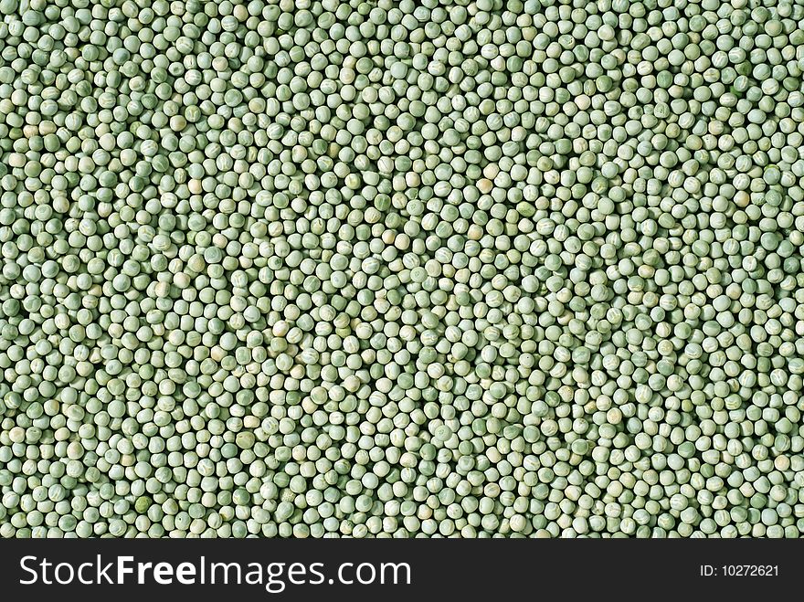 Background of raw peas - full frame