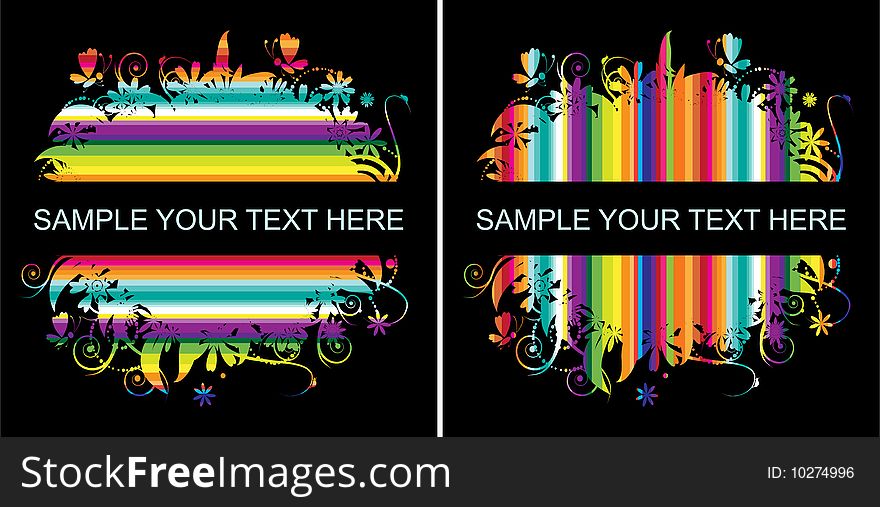 Colorful background with place for your text