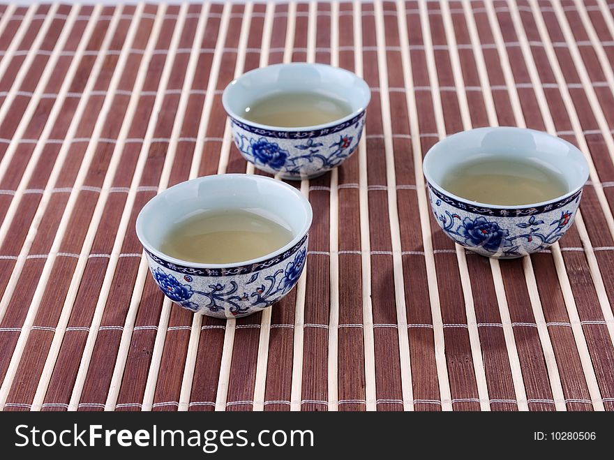 Blue And White Porcelain Teacups
