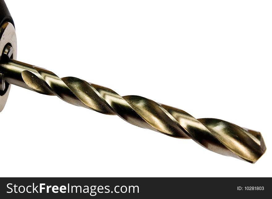 Steel drill bit