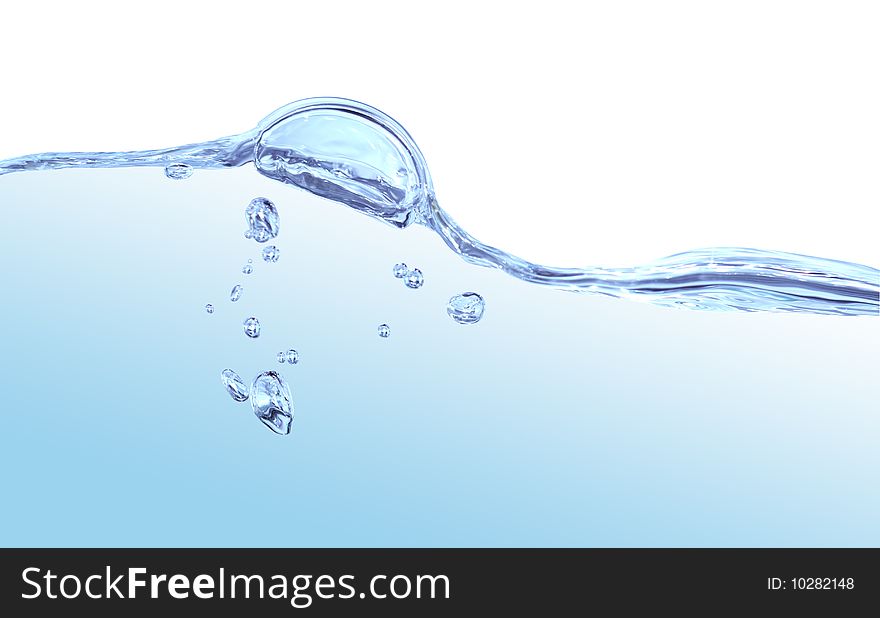 Splashing water abstract background isolated with clipping path. Splashing water abstract background isolated with clipping path