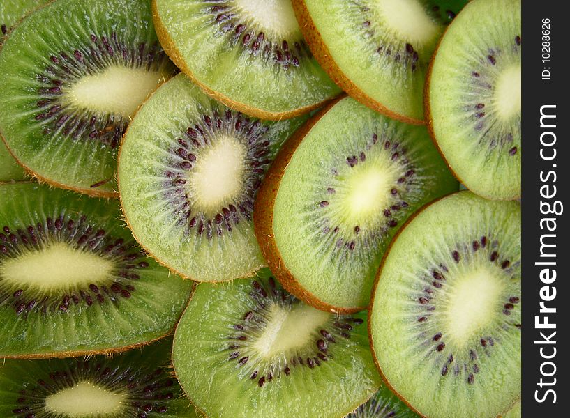 Kiwi Fruit And Oranges