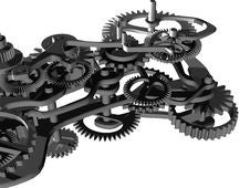Mechanical Clock Stock Photo Mechanical Clock Stock Photo