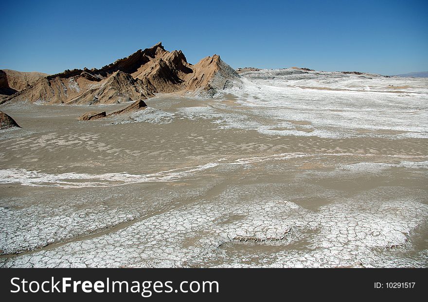 View of the Atacama Desert, Chile. View of the Atacama Desert, Chile.