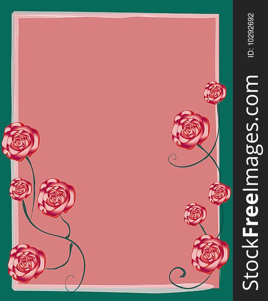 Rose Garden Background