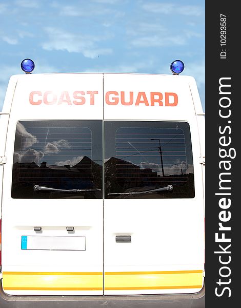 Coast Guards Vehicle Rear