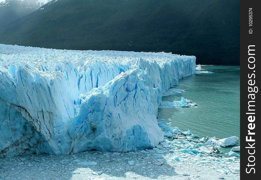 Perito Moreno glacier in southern Argentina