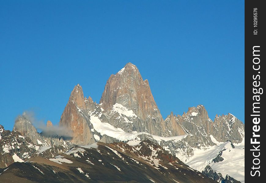 Mount Fitz Roy in southern Argentina