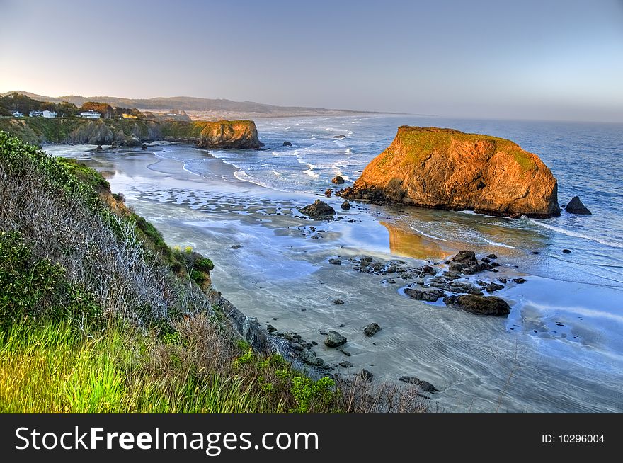 Rocks In The Beach