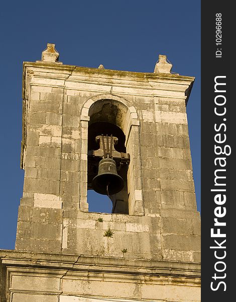 The bell fry in a local and new catholic church. The bell fry in a local and new catholic church