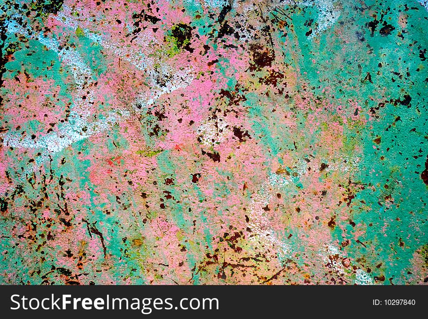 Old rusty grunge textured iron. Old rusty grunge textured iron