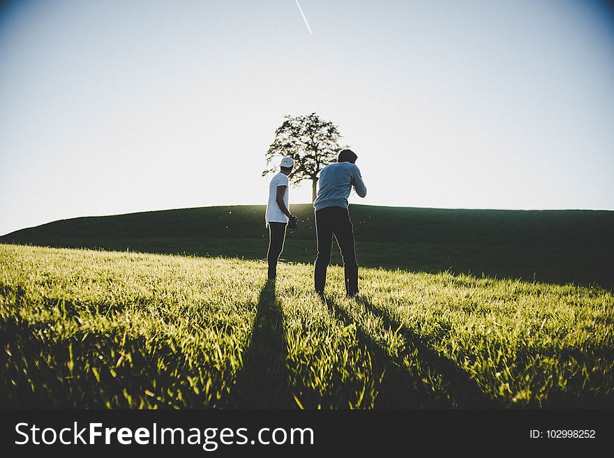 Adult, Countryside, Cropland, Farm