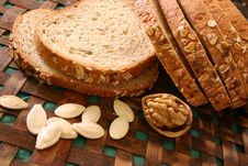 Cut Loaf Of White Bread Stock Image Cut Loaf Of White Bread Stock Image