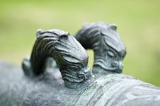 Details Of An Ancient Cannon Stock Photo