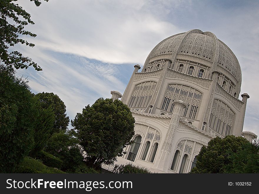 The Baha i House of Worship - Illinois