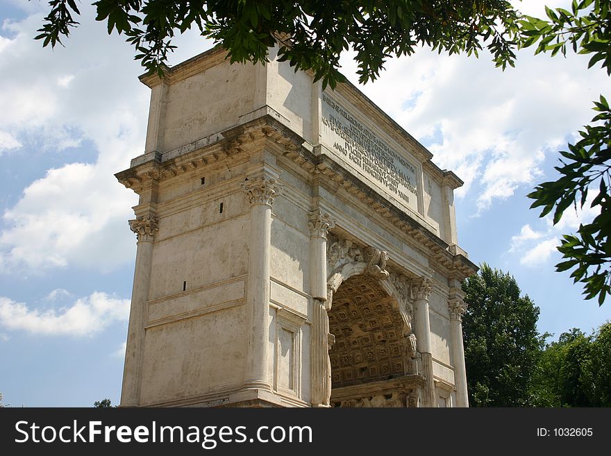 Arch of Constantine, Rome, italy