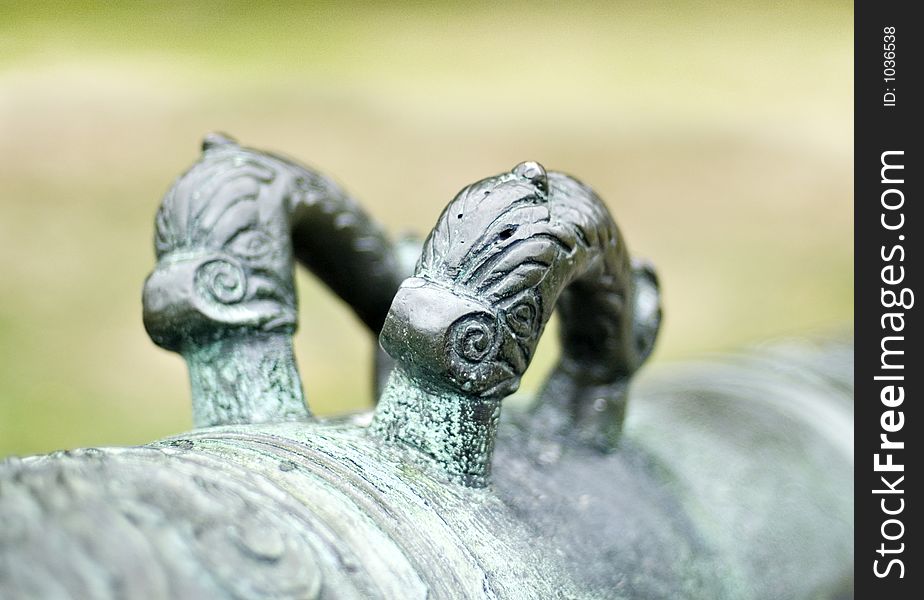 Details Of An Ancient Cannon